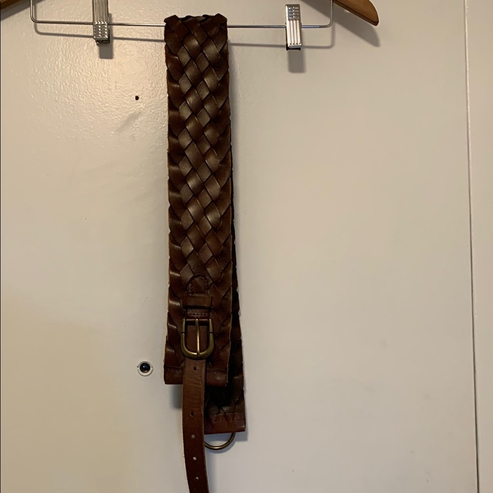 Unique Braided Leather woman’s belt